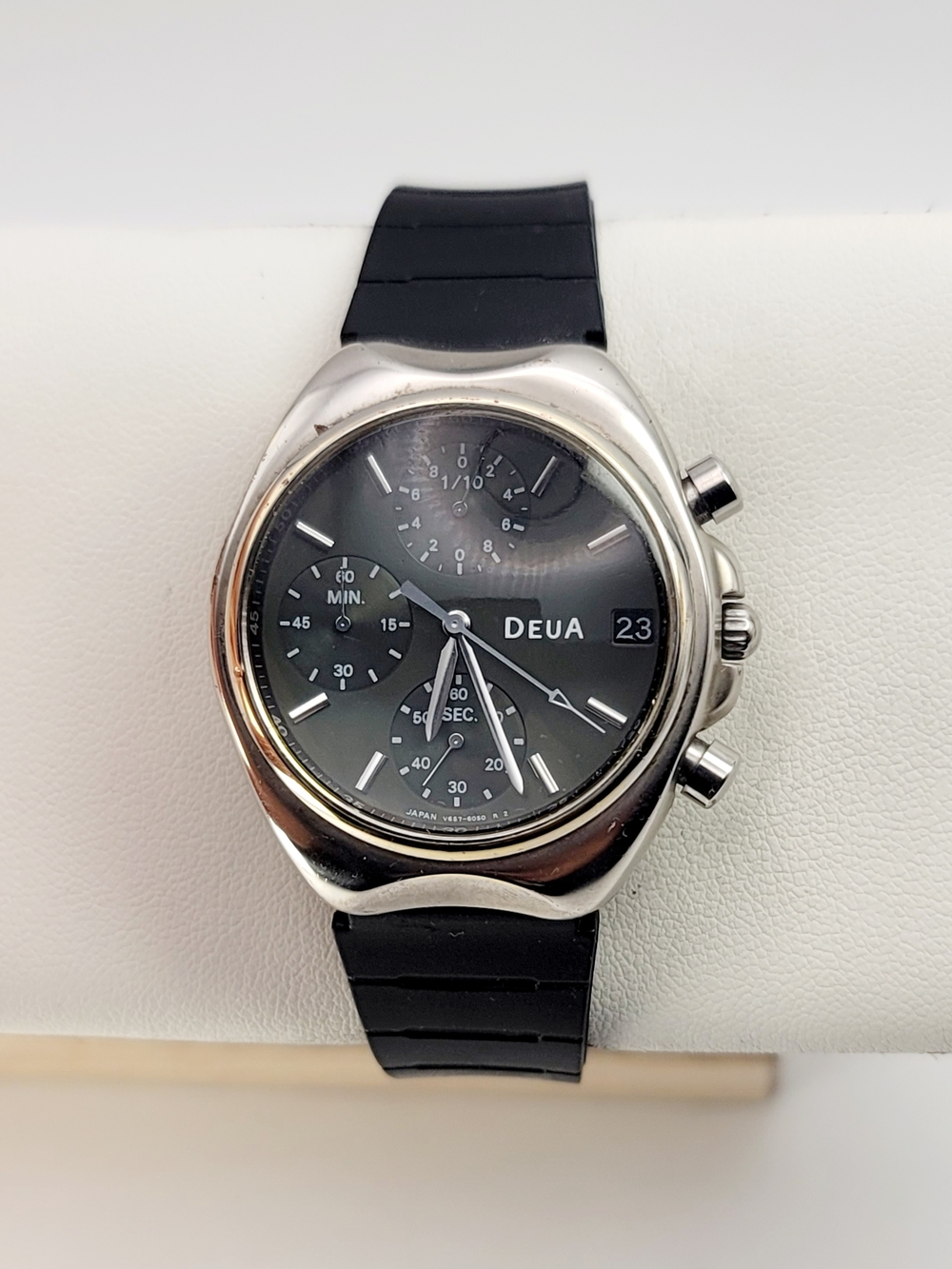 Seiko Alba V657-6040 Chronograph Quartz Watch DEUA Japan JDM Men’s